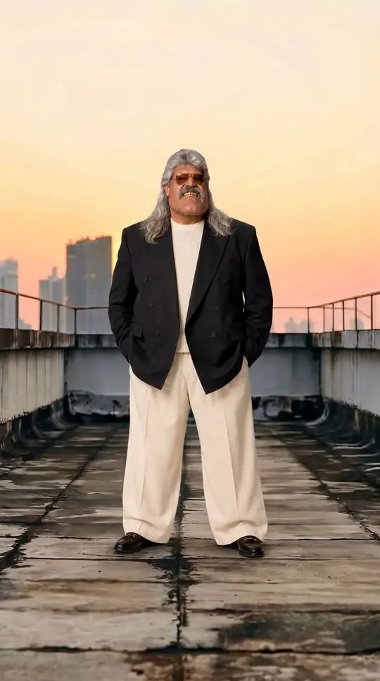 Mullet Mogul placed into the first frame of a dance clip