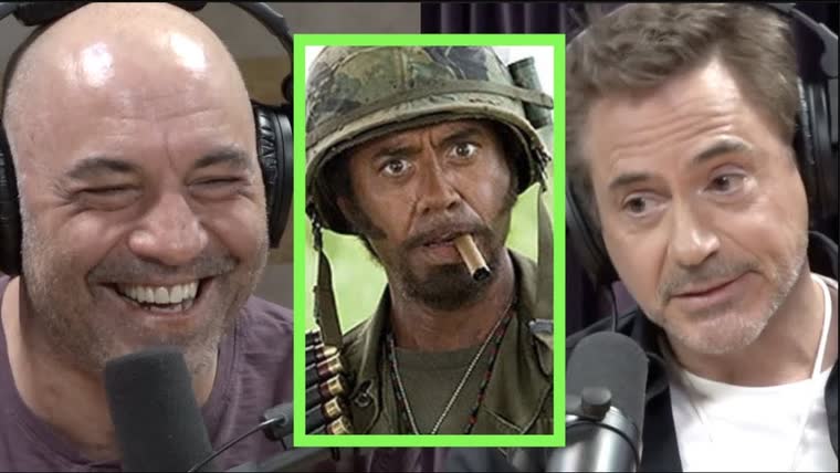 Source video: Could You Make Tropic Thunder Today? w/ Robert Downey Jr.